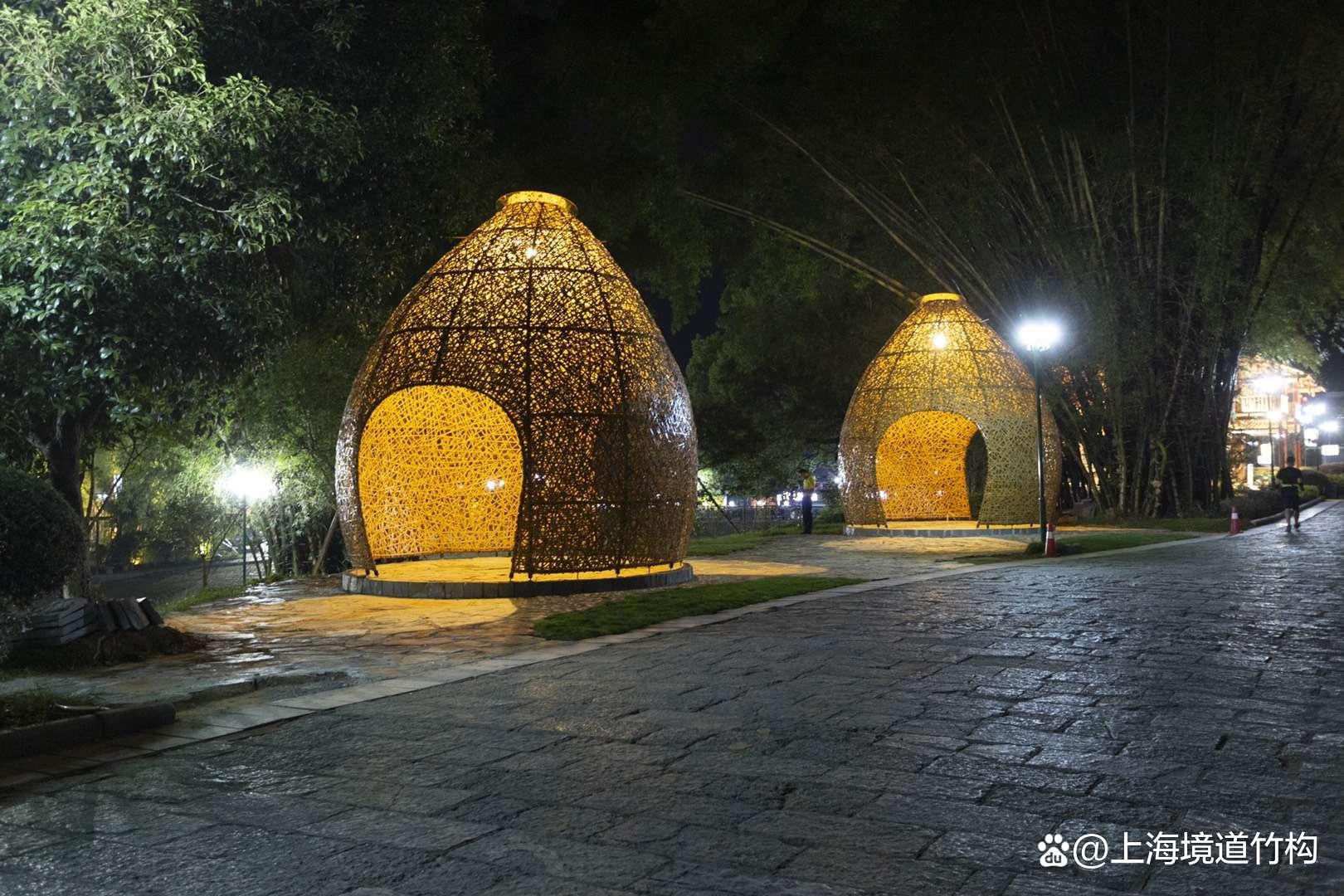 竹编构筑物:中国传统建筑中的重要组成部分 - 知乎