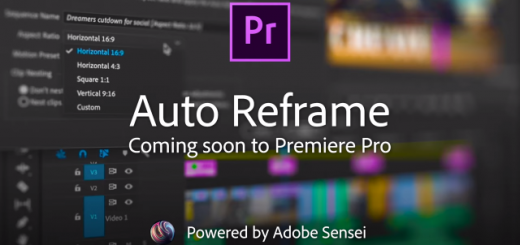 premiere即将重磅发布更新autoreframe视频剪辑自动重构图又一黑科技
