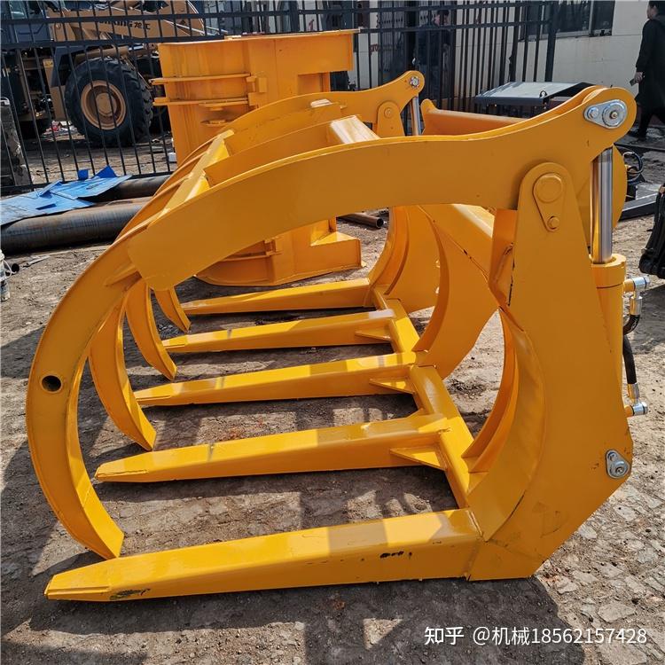 农用抓木机定制小型旋转抓草机报价简易抓料机厂家