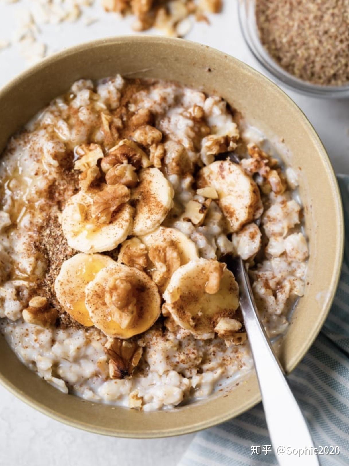 西式健康早餐燕麦粥oatporridgeoatmeal2