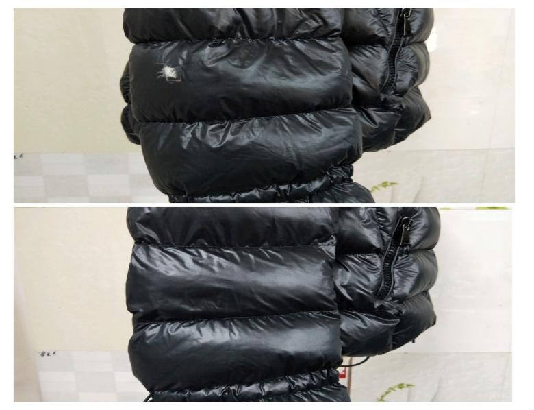 羽绒服划破了怎样无痕修补(面料说明)