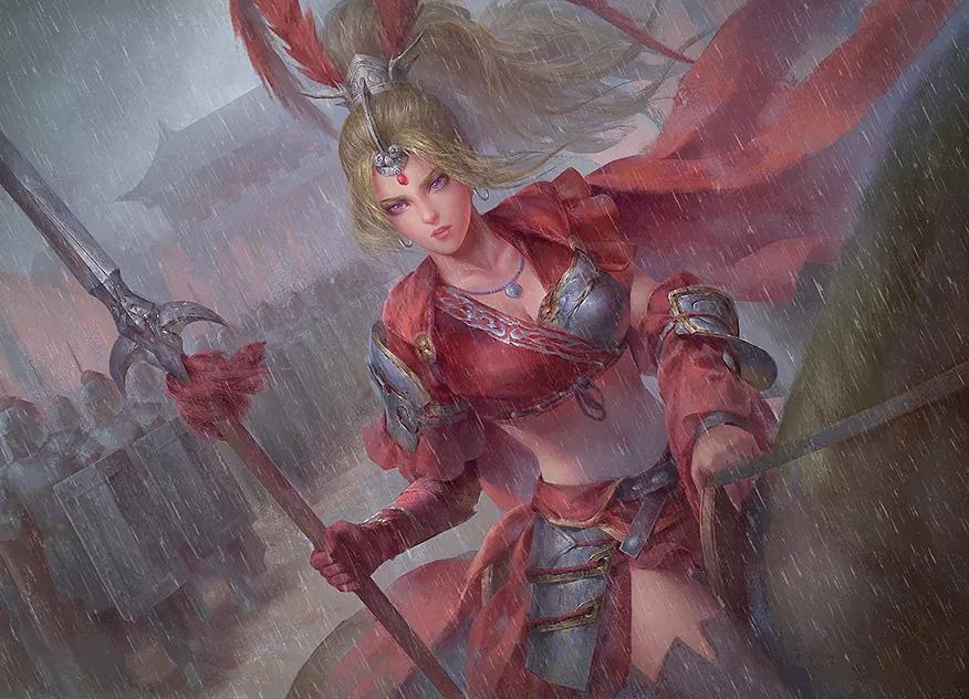 说起来马云禄这个武将也是比较有意思的,想要打出高伤害对方手上就要