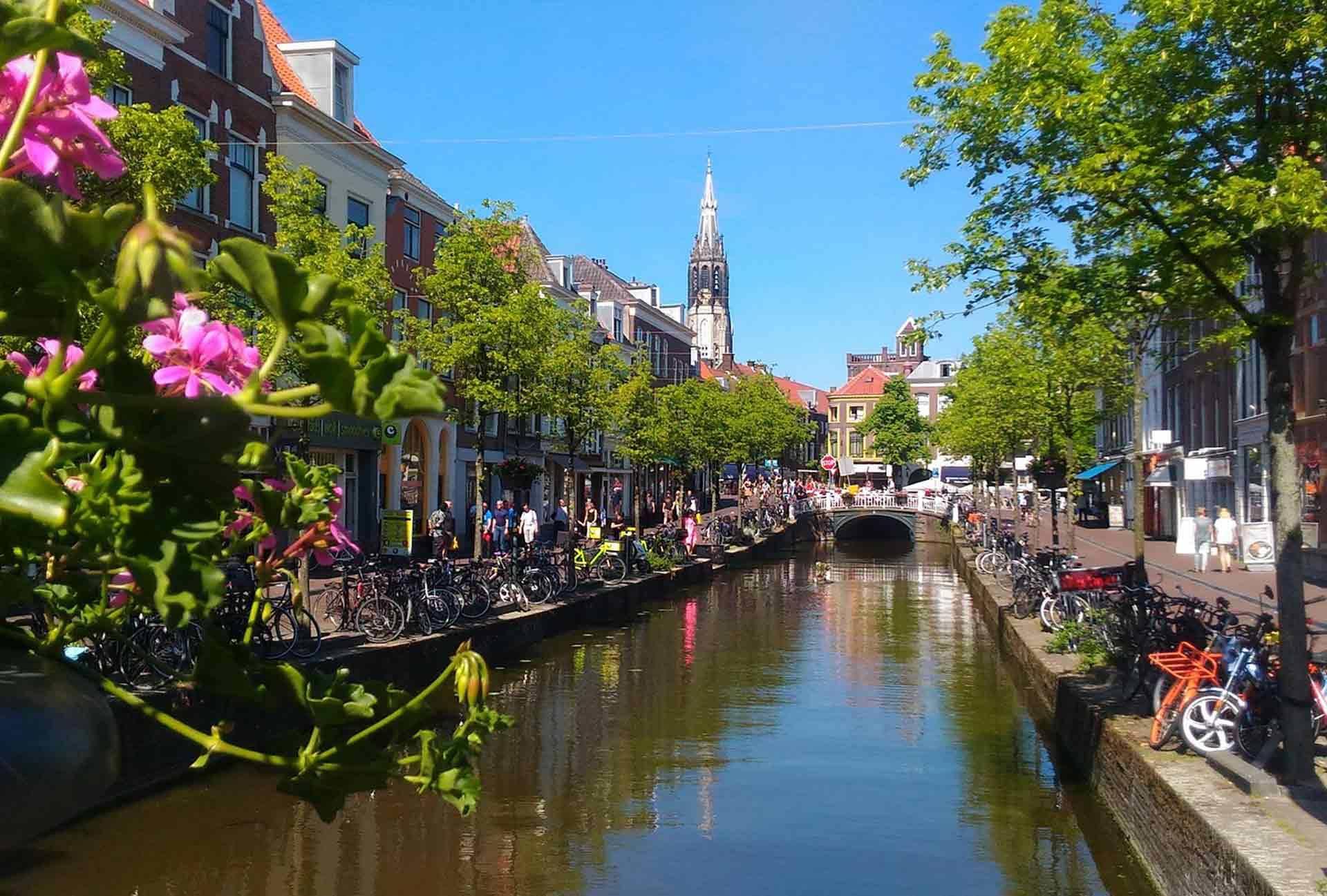 壁纸1920×1200世界旅游名胜之旅 欧洲篇 荷兰 阿姆斯特丹景色图片 Netherlands Grachten van Amsterdam ...