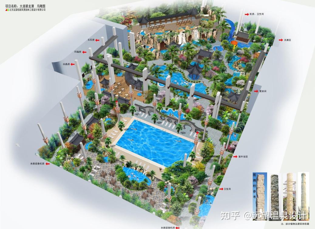 辽宁大连碧龙潭温泉度假区规划设计方案