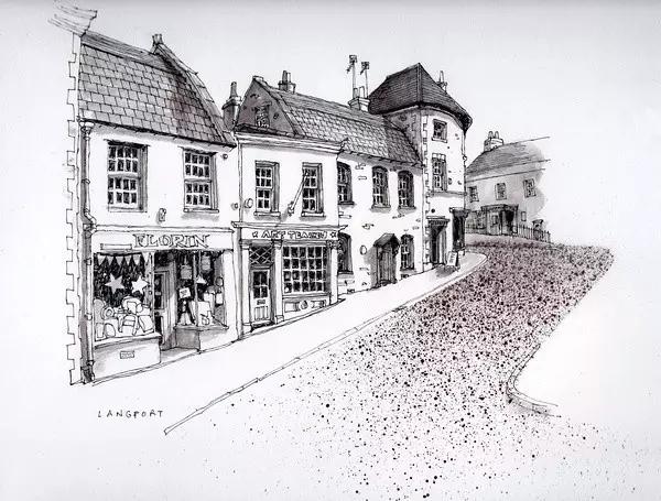 建筑设计干货如何提高线性的建筑速写能力