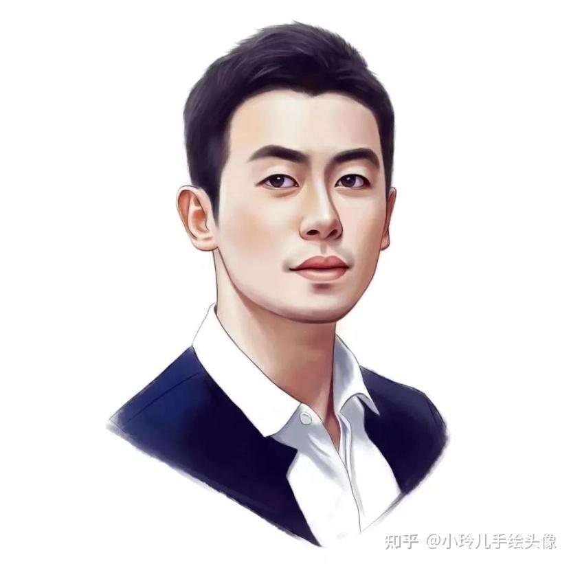 小玲儿手绘头像男 漫画手绘头像男 - 知乎