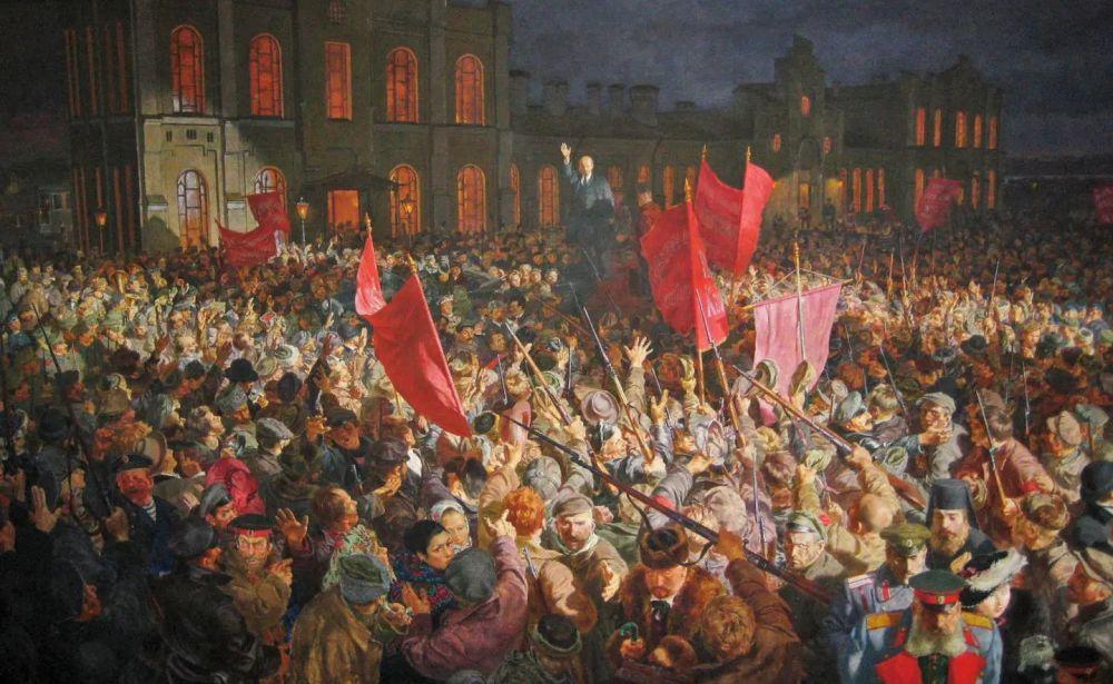 历史上的今天是俄国的十月革命,回望百年历史,革命绝非偶然