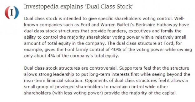 投资问答(5):甚么是合伙人制?甚么是同股不同权