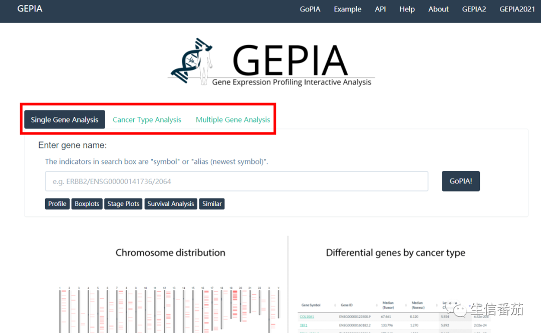 TCGA分析的数据库——GEPIA数据库的使用教程！！ - 知乎