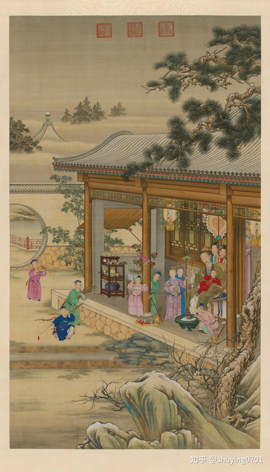 学习笔记:三幅“岁朝行乐图”及其他 - 知乎