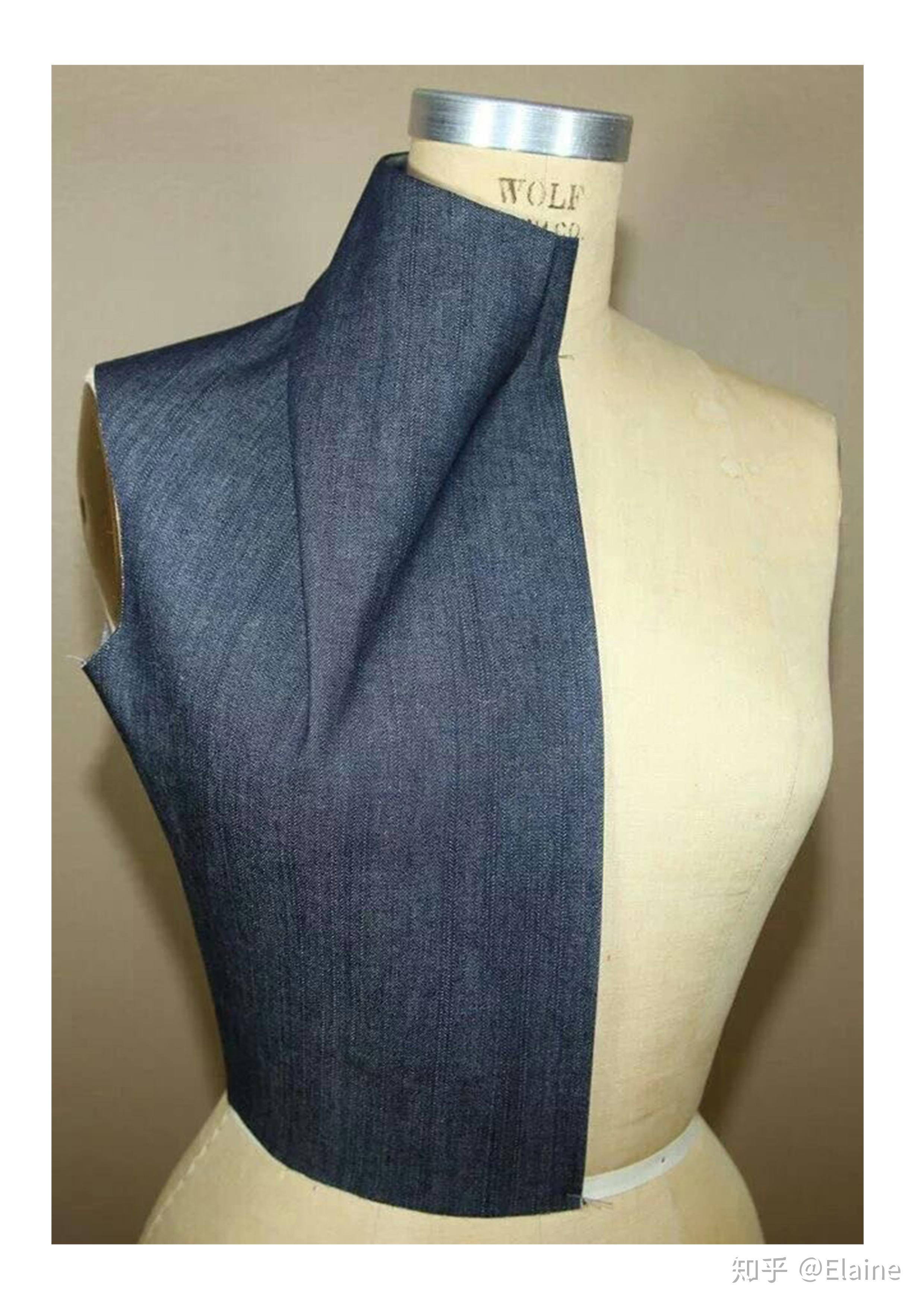 服装设计【立裁领子的变化及各种可能】