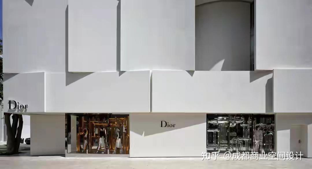 dior迪奥迈阿密精品店外观欣赏服装店设计