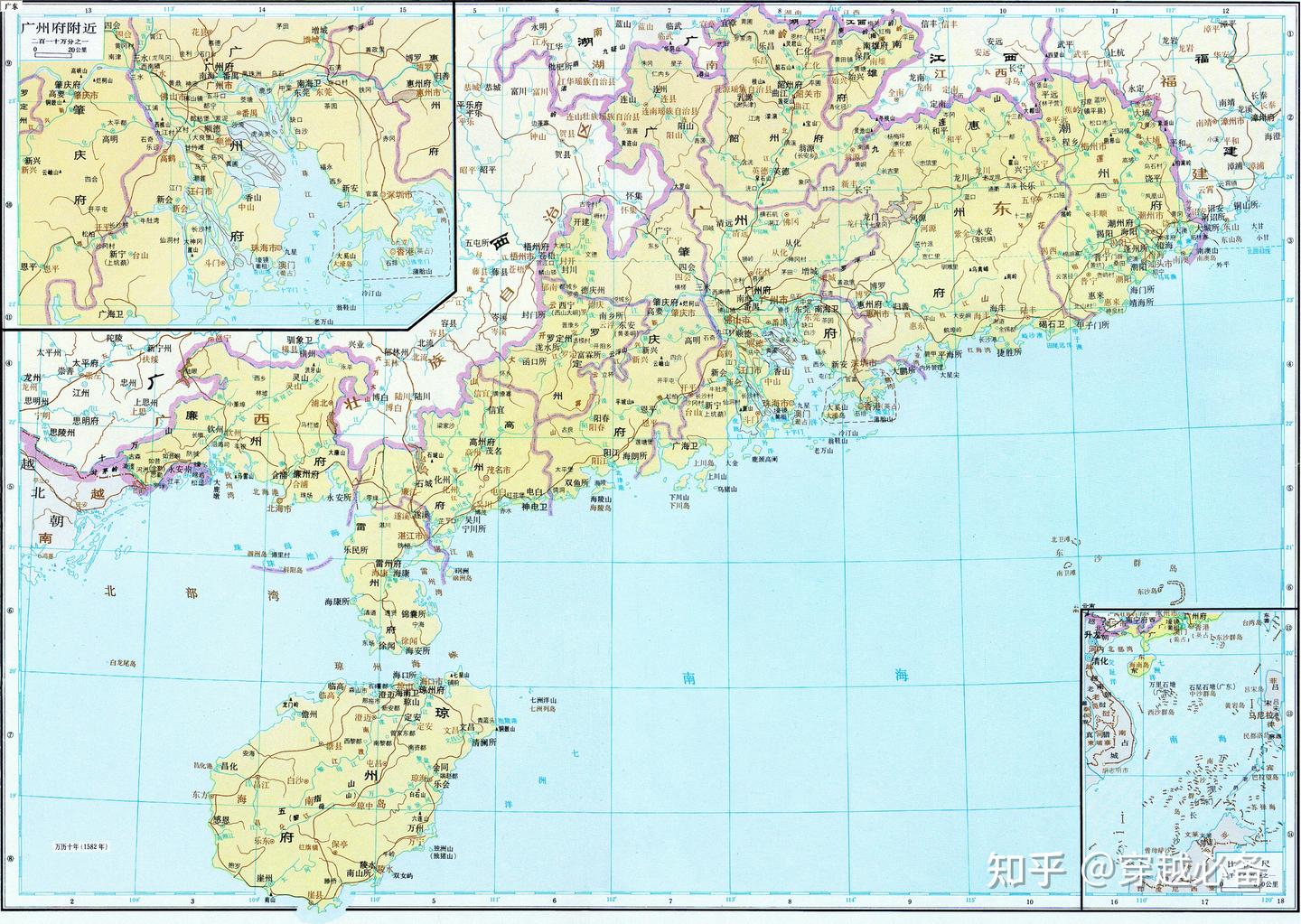 明朝地图 - 知乎