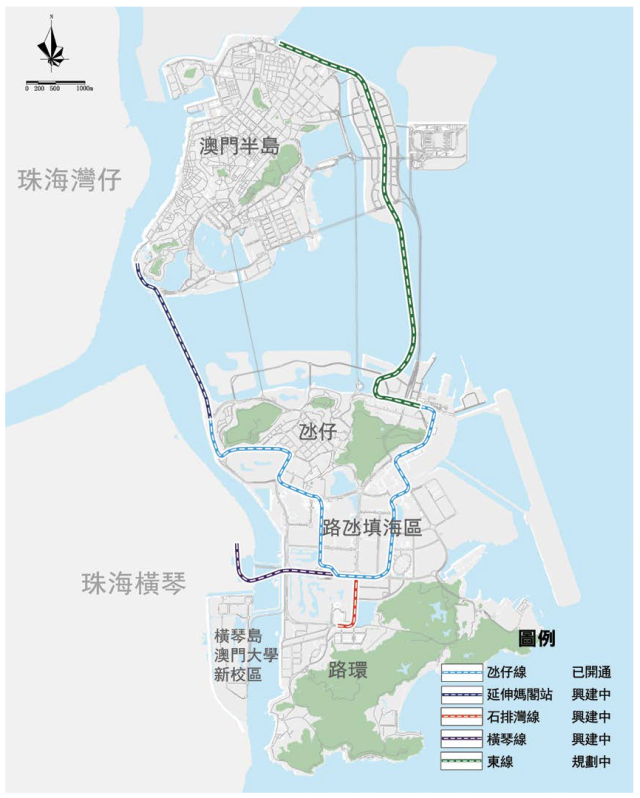2025年,该线路将接入横琴口岸,并与珠机城际铁路便捷衔接.