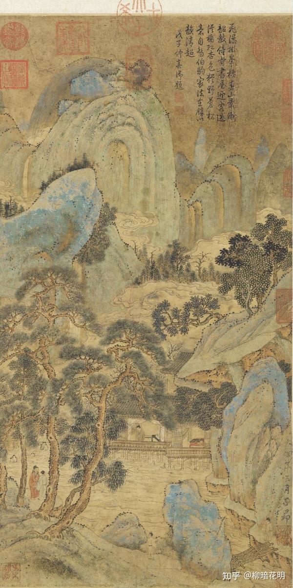 元代赵孟頫山水画合集 - 知乎