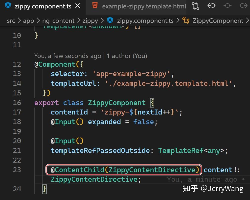 Angular 内容投影 content projection 关于条件渲染问题的单步调试 - 知乎