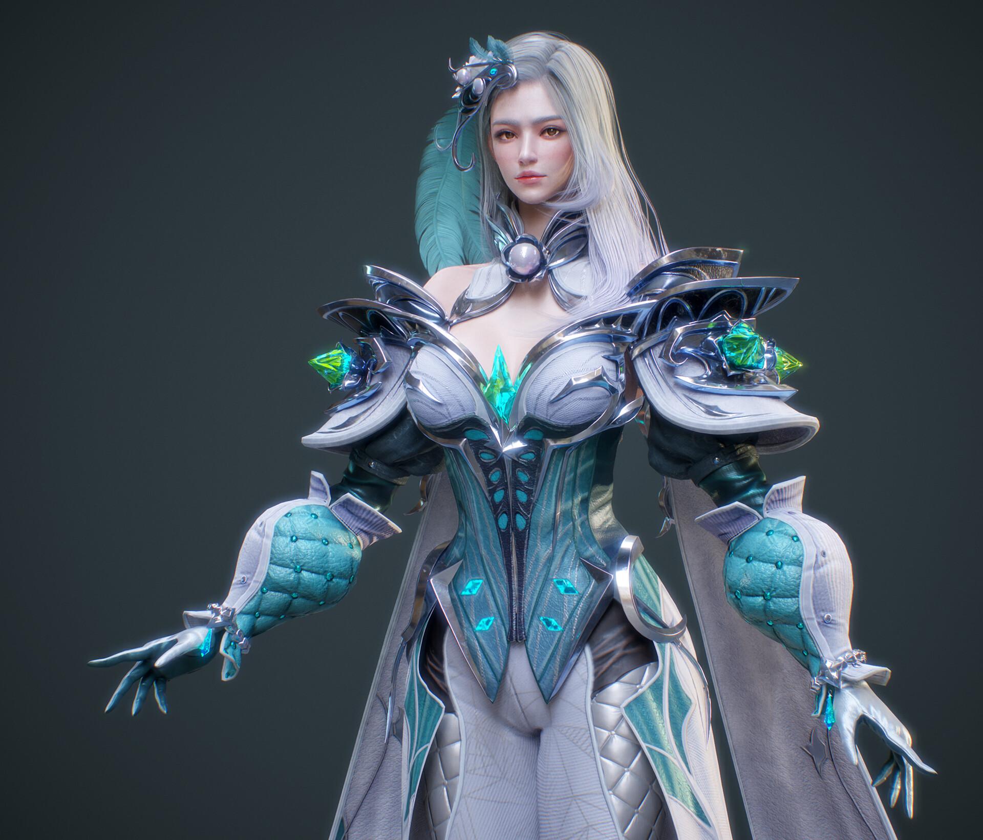 高质量cg女性个个都是女神般的存在