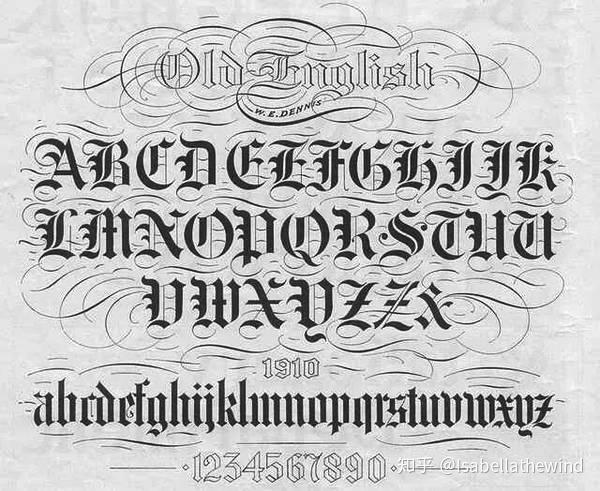 英文书法那些好像可望不可及的炫酷字体