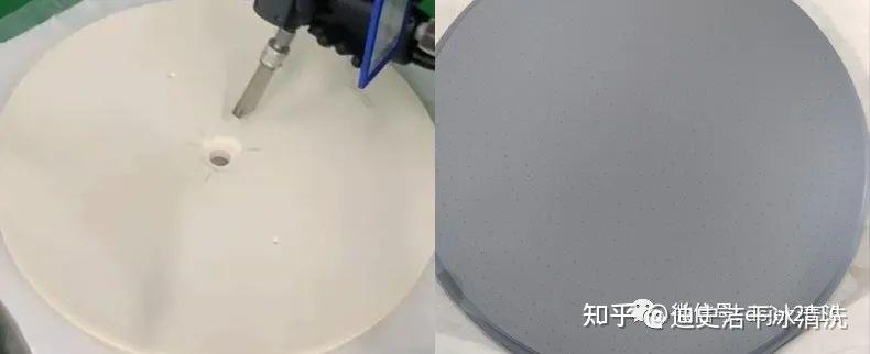 半导体刻蚀用单晶硅片硅电极干冰清洗