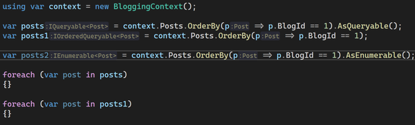 C# IQueryable 和 IEnumerable 的区别 - 知乎