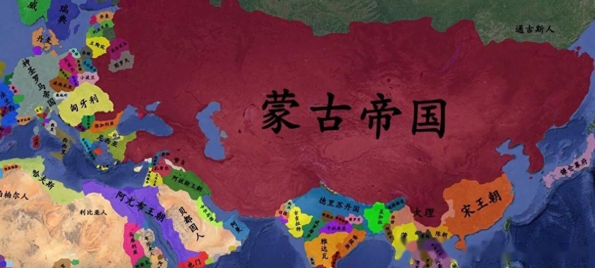 一口气看完蒙古帝国54年历史