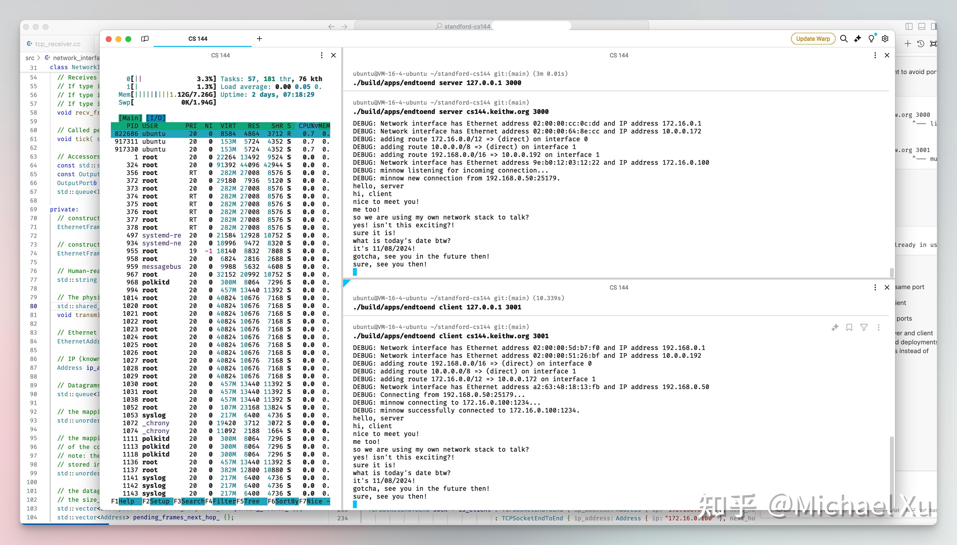 Standford CS144 (24 Winter) Computer Network - 可能是年轻人最好的现代 C++ 入门课 - 知乎