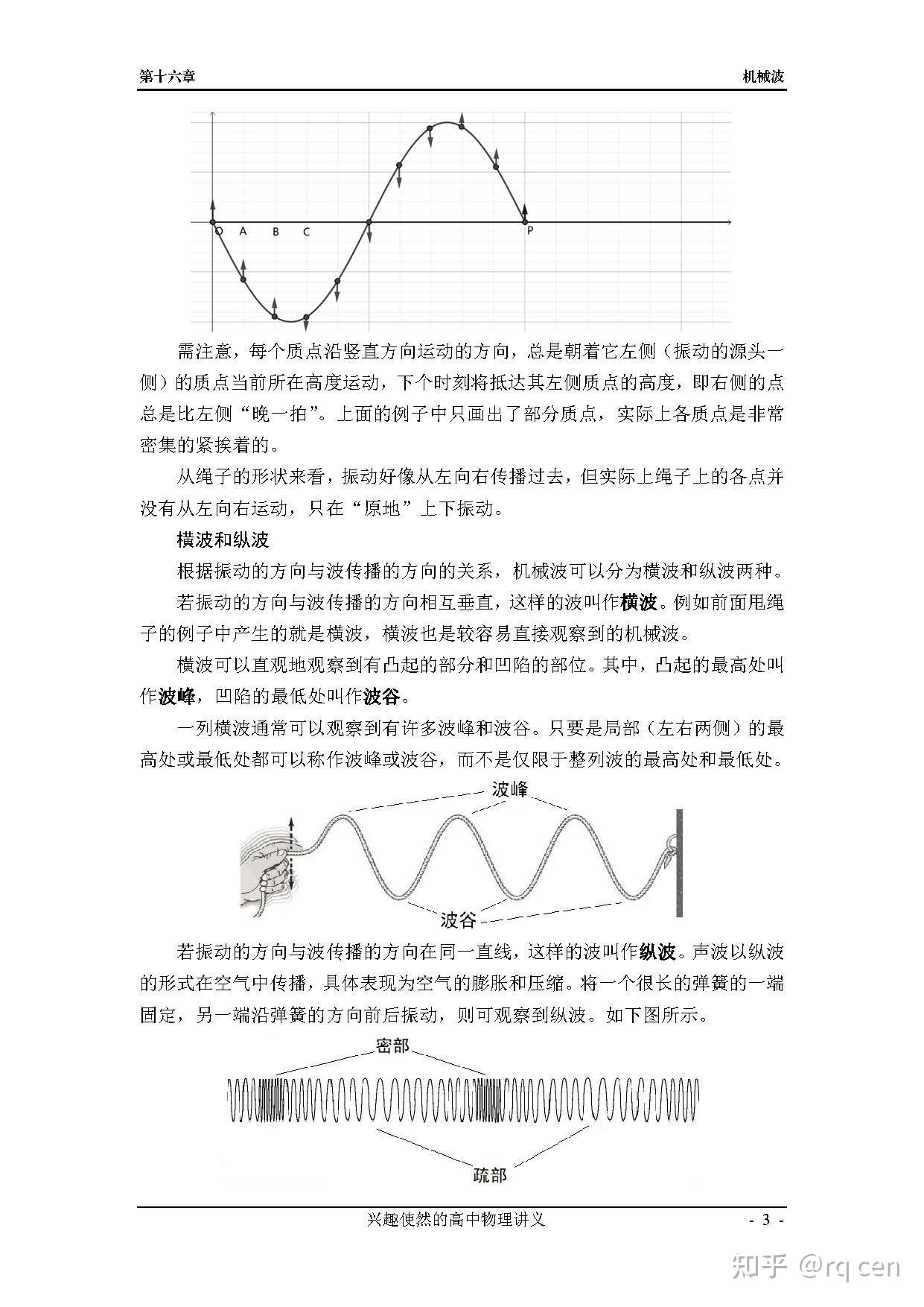 物理讲义最终版-第十六章 机械波 - 知乎