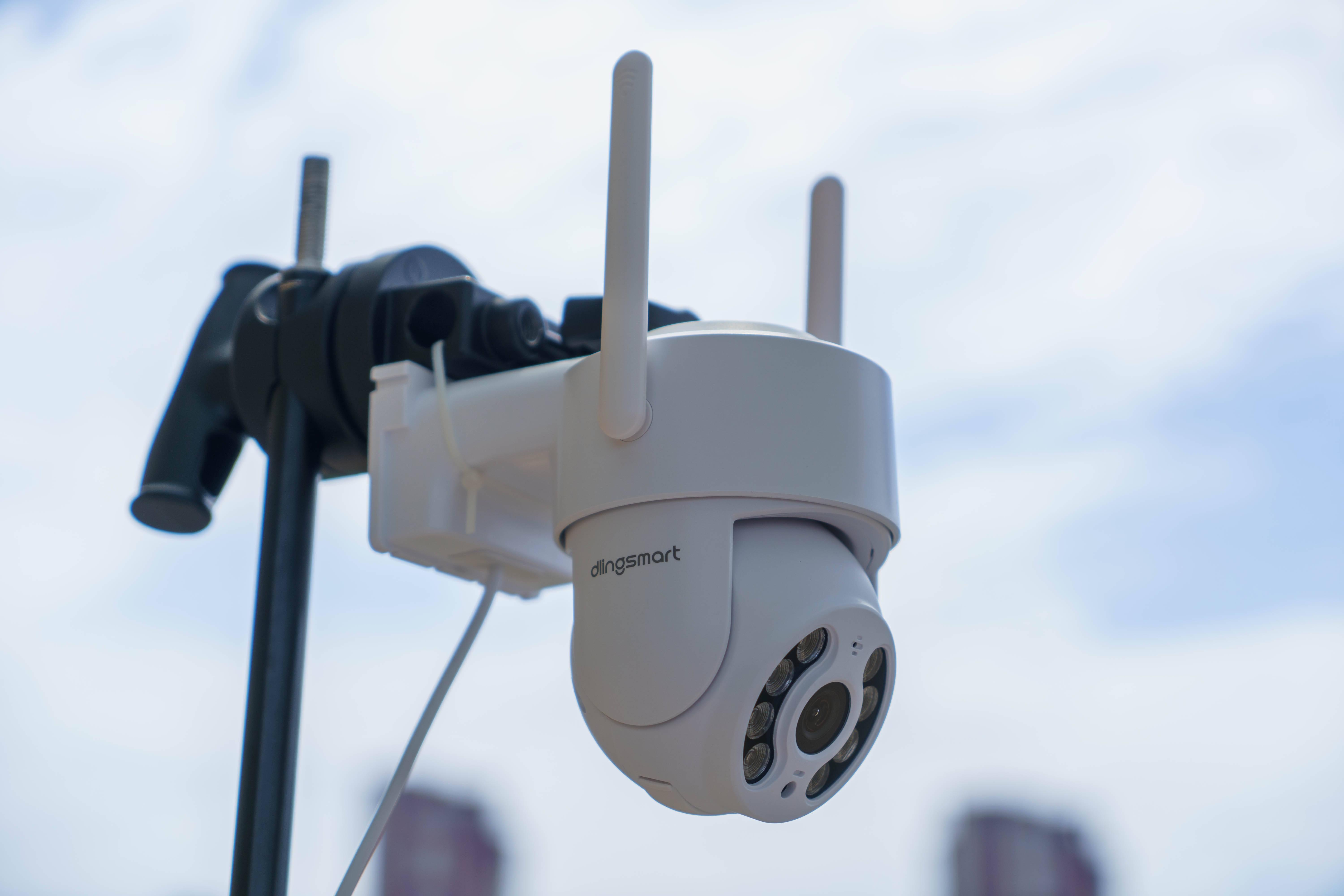 无宽带环境也能远程看护-叮零4g户外云台摄像机评测