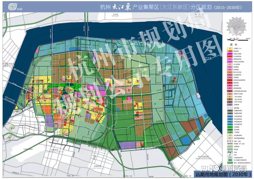 钱塘新区之大江东规划集合