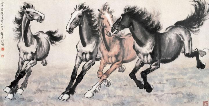 徐悲鸿与八十七神仙卷