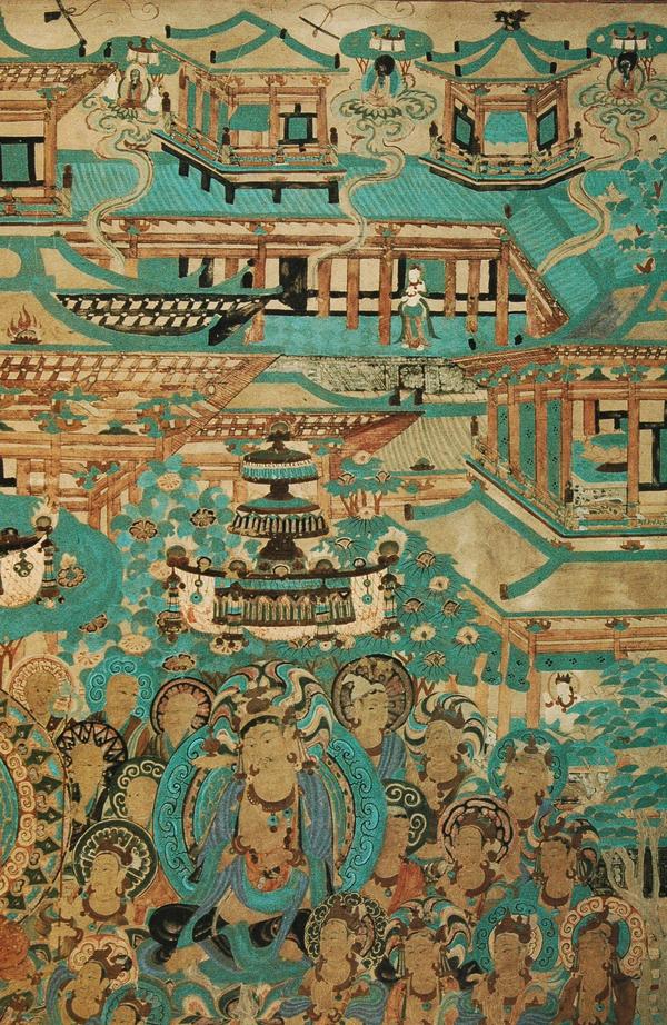 【神游千年,大美敦煌】晚唐-12窟-四壁三铺加屏风画,堂堂大观【高清大图200多幅】 - 知乎