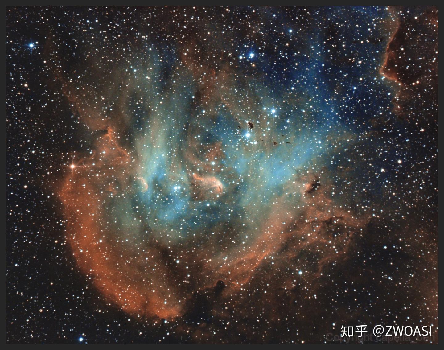 盘点宇宙中的半人马座λ星系IC2944星云ZWOASI天文摄影 - 知乎