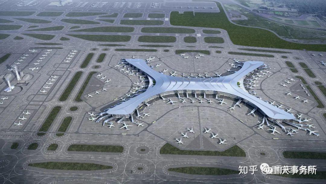 重庆机场迈向四跑道时代! - 知乎
