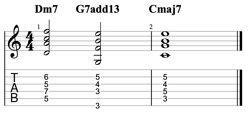 可以选择在五级的属七和弦使用9,#9或b9作为延伸音