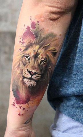 【纹身素材】十二星座纹身—狮子座