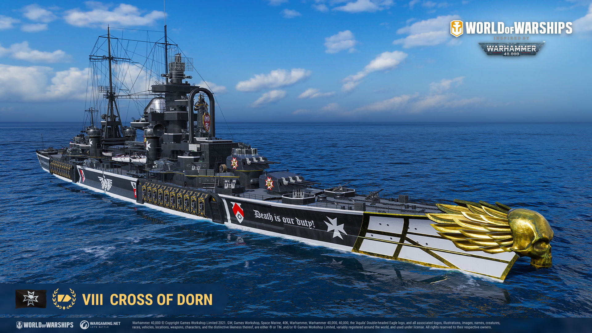 戰艦世界x戰錘40k新合作內容即日登場推出兩艘新艦艇主題等