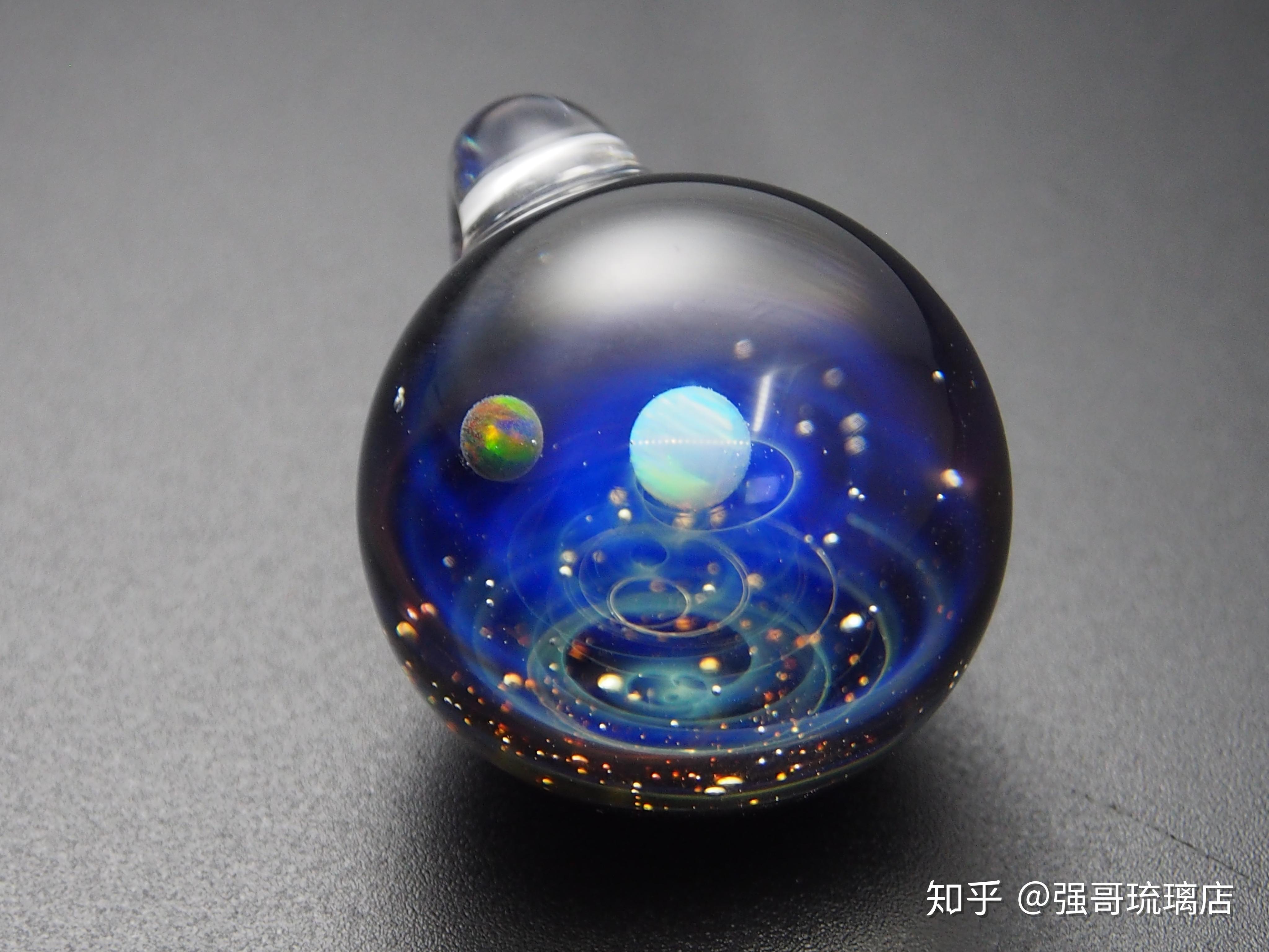 日本宇宙琉璃星空玻璃珠的吊坠为何价格如此高 - 知乎