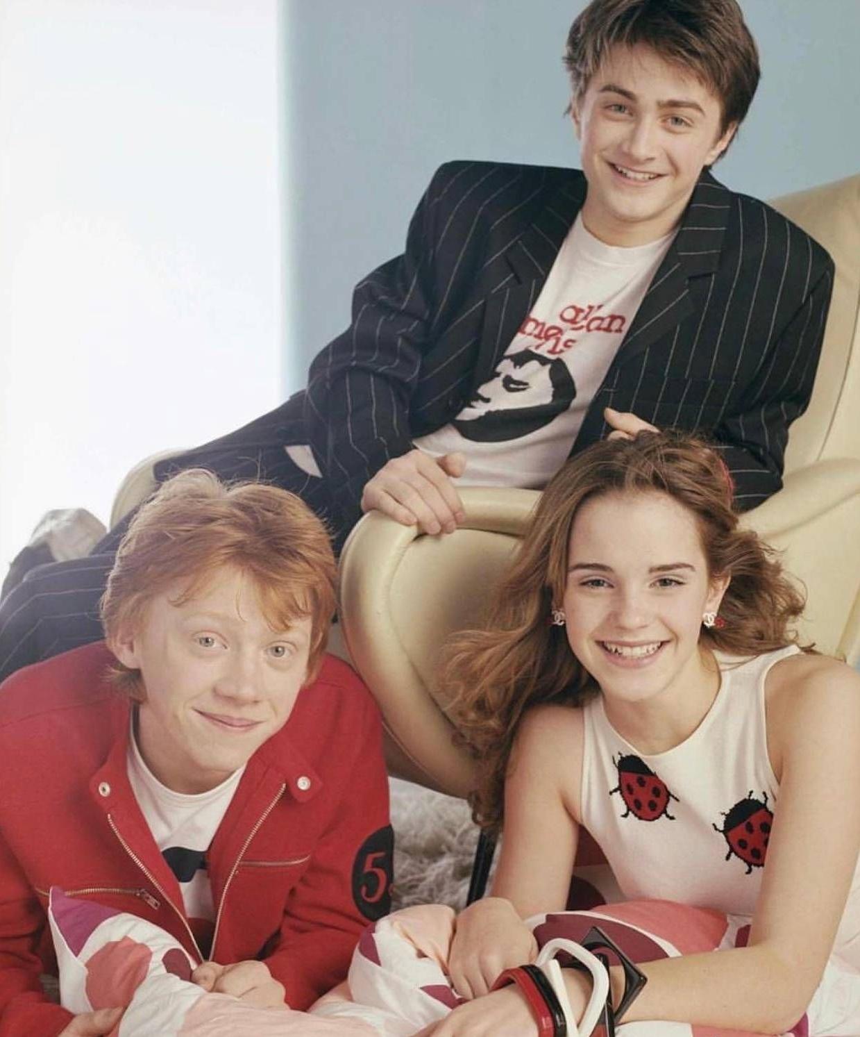 哈利波特三人组有哪些很可爱很甜的图