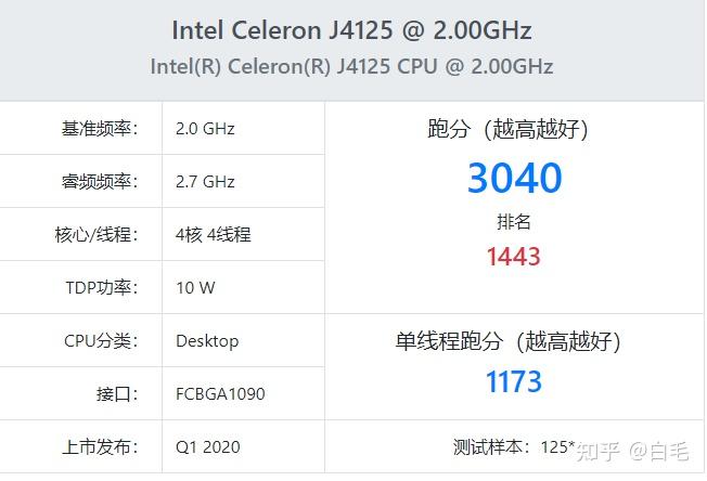 处理器十代j4125和十一代n5100哪个好