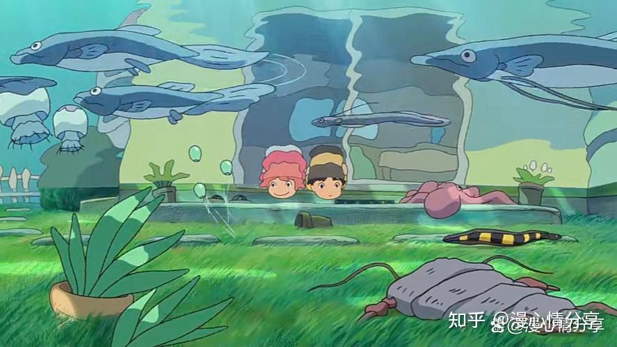 《悬崖上的波妞》从电影里看到了人与自然应和谐共处 - 知乎
