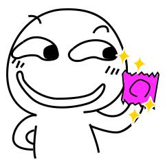 滑小稽表情包:滑小稽表情包是一组高清的黑白重制的滑稽宝宝表情包