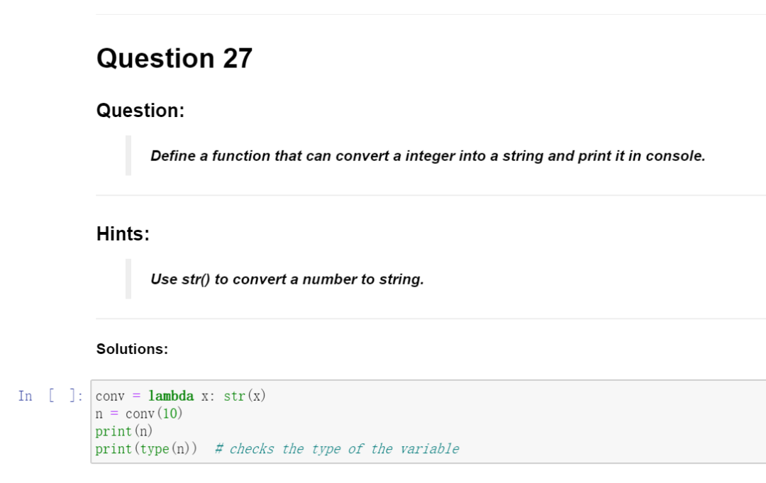 Python练习题100题-带你轻松入门Python - 知乎