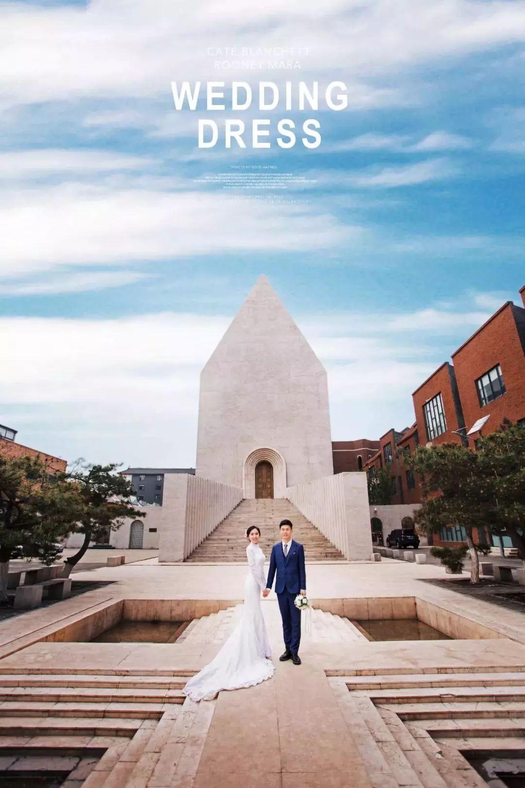 网红婚纱照拍摄地:中国艺术油画院,中国油画院婚纱照美到只想私藏