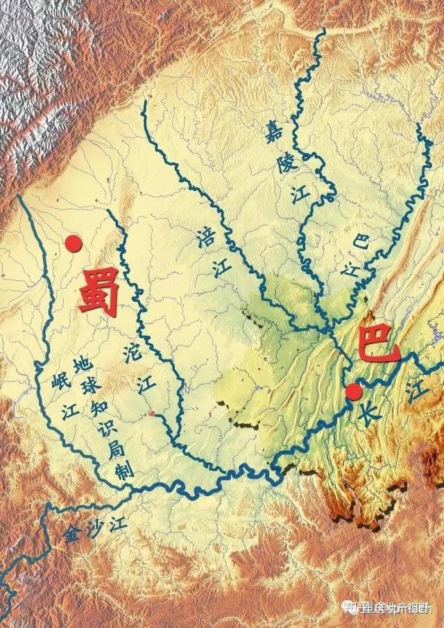 蜀人顺流而下可以轻松控制沿岸的土地,并在战时顺江而下直捣巴国腹地