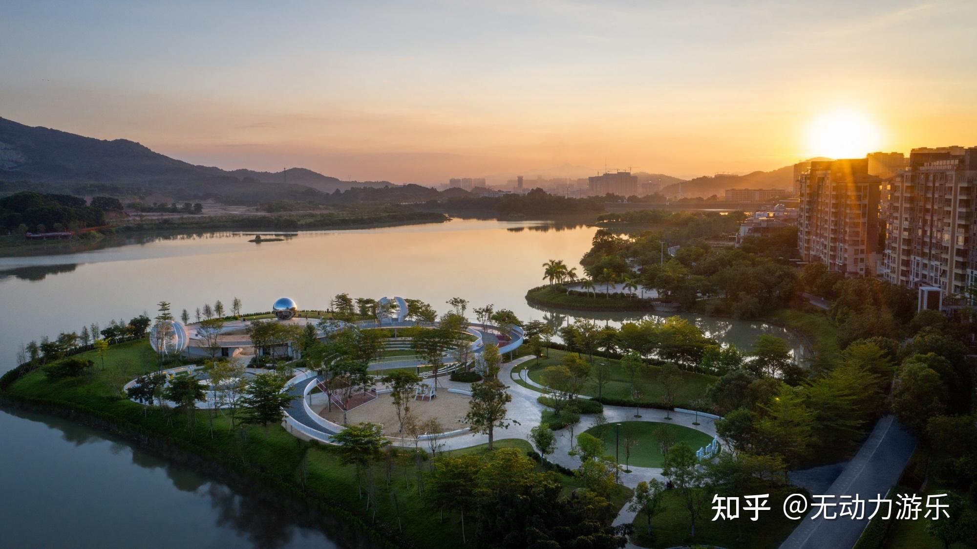 湖光山色中凝结的珍珠乐园 普宁星河明珠湾公园 - 知乎