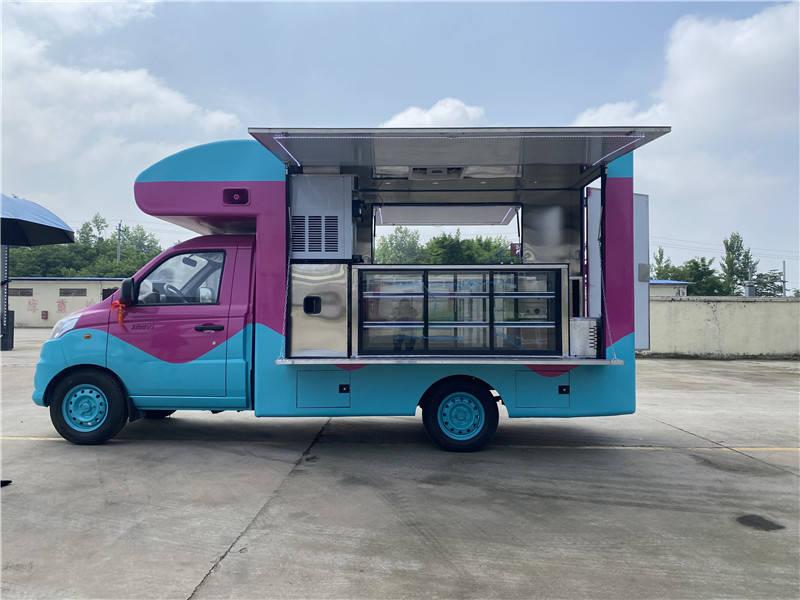 山西移动商铺车移动售货车多少钱一辆移动百货便利店车