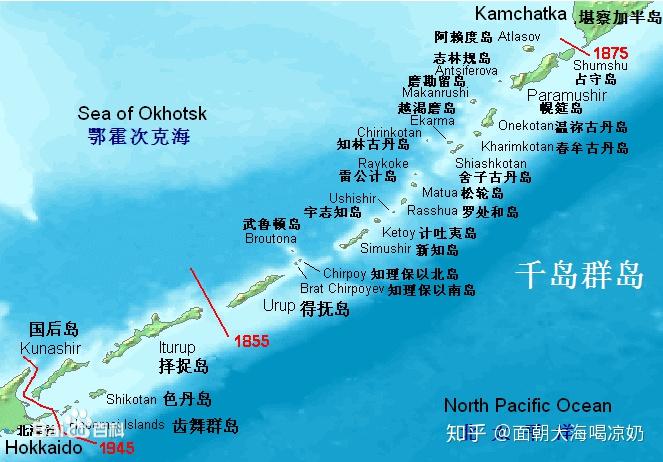 航母战斗群相继离开日本本土后再次集结于千岛群岛中的择捉岛的单冠湾