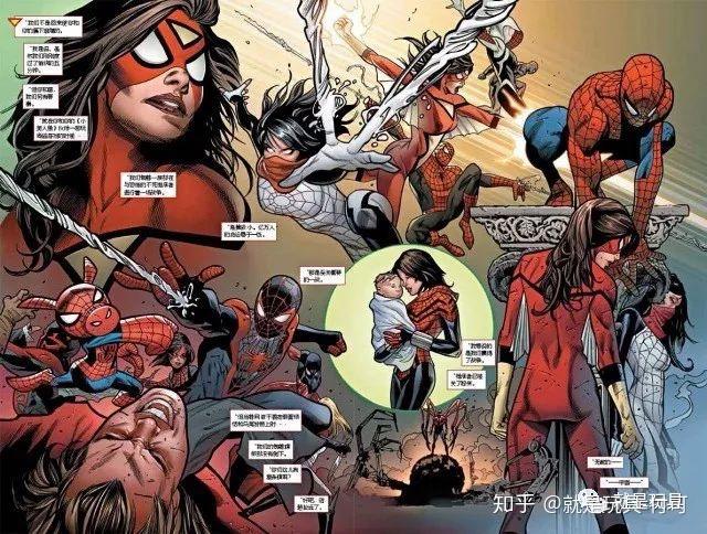 没错,这里的eva蜘蛛侠就是你熟悉的那个eva～佩妮·帕克也是在大事件