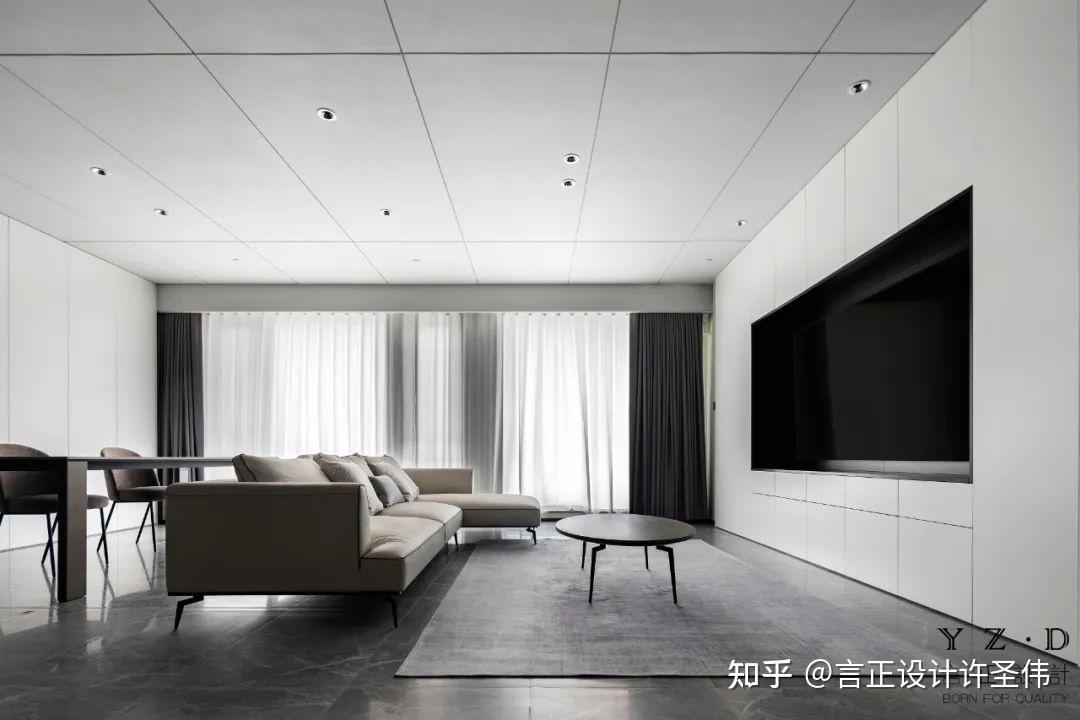 重庆独立设计师言正新作 | 【万科翡翠都会】极简主义缔造随心自由之家 - 知乎