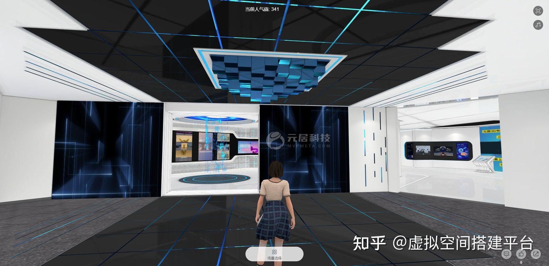 vr線上展廳是通過3d建模製作或者是vr實景虛擬的形式創造出線上的虛擬